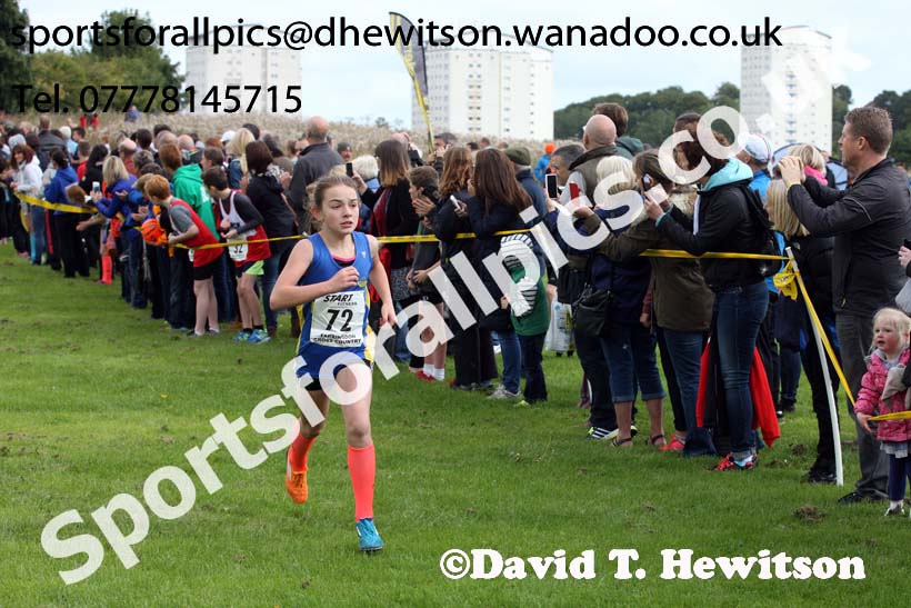 Under-11s Sunderland Harriers Open Cross Country. Photo: David T. Hewitson/Sports for All Pics